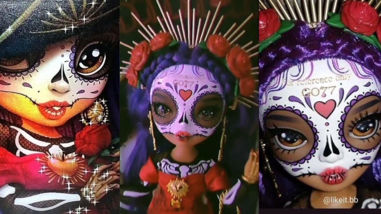 Rainbow High Dia De Los Muertos Nueva Muñeca Rainbow High Día De Los Muertos 2022 María García Doll
