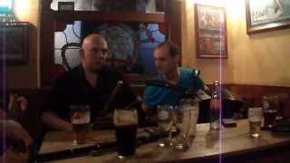 Session iralndaise au Tara-Inn à Brest, Bretagne.