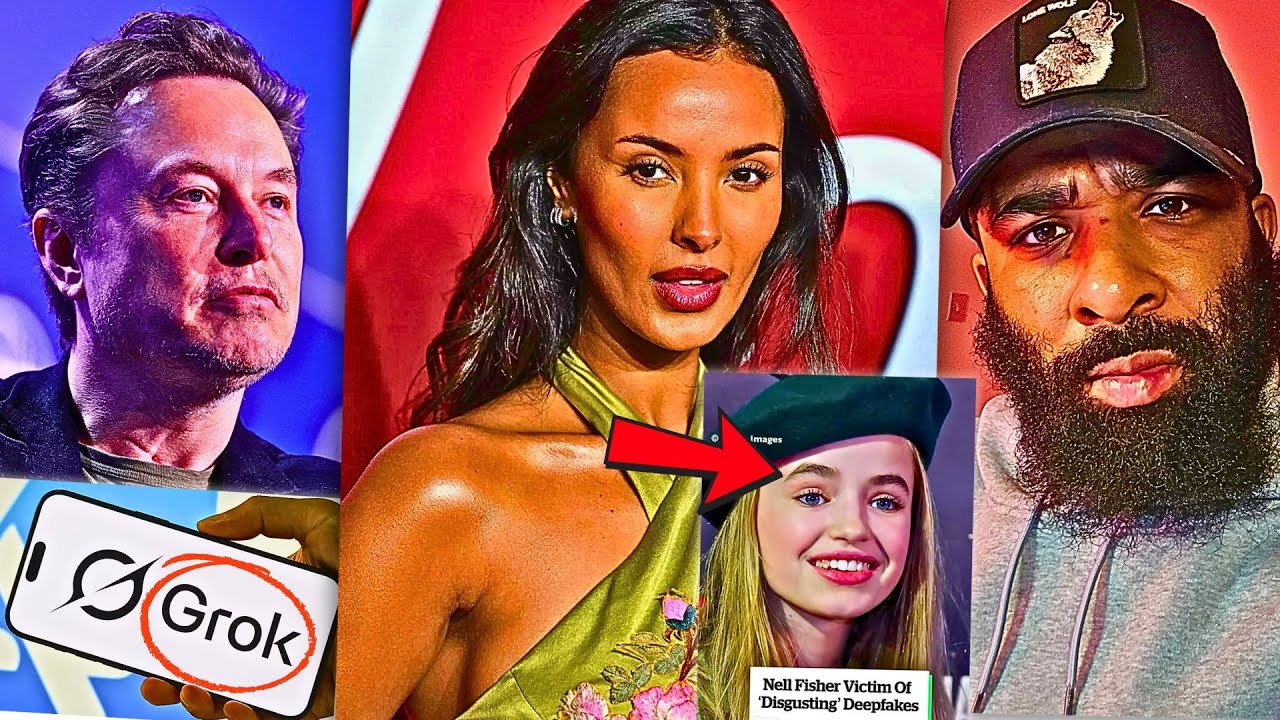 Искусственный интеллект Grok Илона Маска пересёк опасную черту... Вот почему все злятся 😱