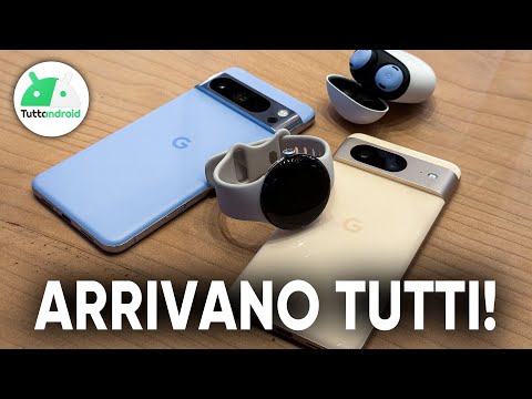 PIXEL 8 PRO, PIXEL 8 e Watch 2. Fotocamere TOP, 7 anni di UPDATE, e non solo..