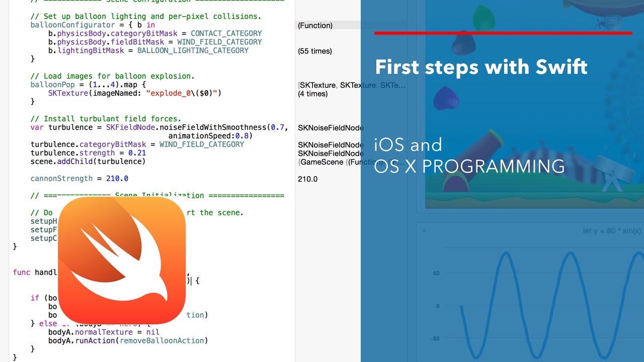 First Steps with Apple Swift Tutorial YouTube