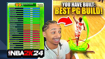 OVER POWERED POINT GUARD BUILD IN NBA 2K24 - UNLIMITED ANKLE BREAKERS + GREENLIGHTS EVERYTIME