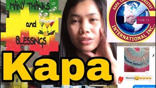 Kapa Community Ministry Information Inckapa Sultan Kudarat blessing  Kapa