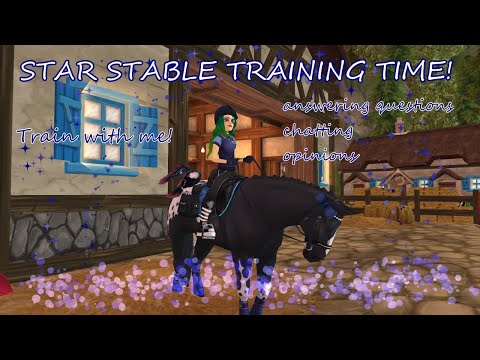 Let's Play: Star Stable Training Time! Chatting Q&A