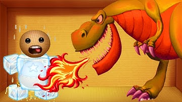 Dinosaur T-Rex vs Ice The Buddy | Kick The Buddy Android Gameplay Walkthrough ( Android/IOS )