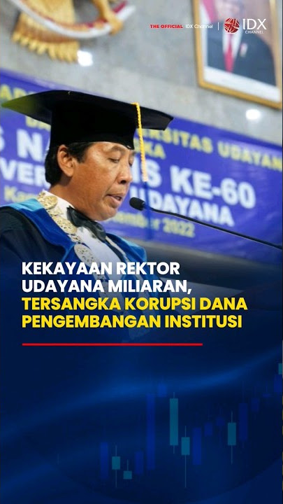Tersandung Kasus Korupsi, Ini Kekayaan Rektor Udayana Bali #universitasudayana