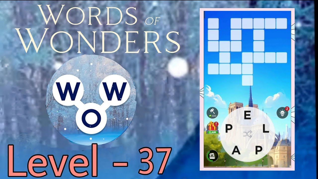 Words of Wonders level 37