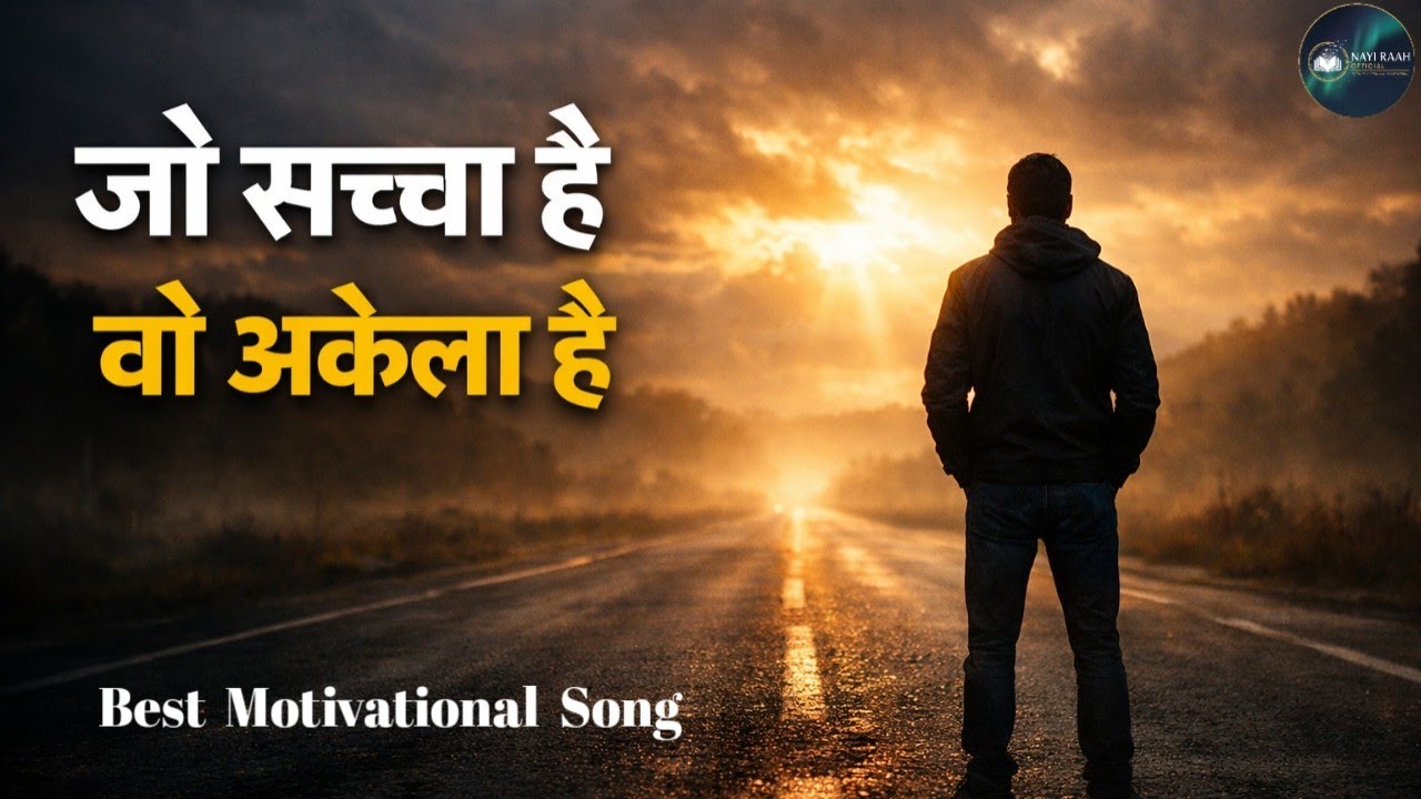 Best Motivational Song || जो सच्चा है, वो अकेला है || Best Inspiration Song|| Success Anthem 