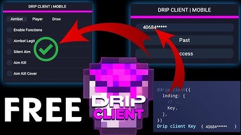 Dripclient / key generator/Drip Client Key/mod manu/headshort hack/free fire hack/key/key/Mod