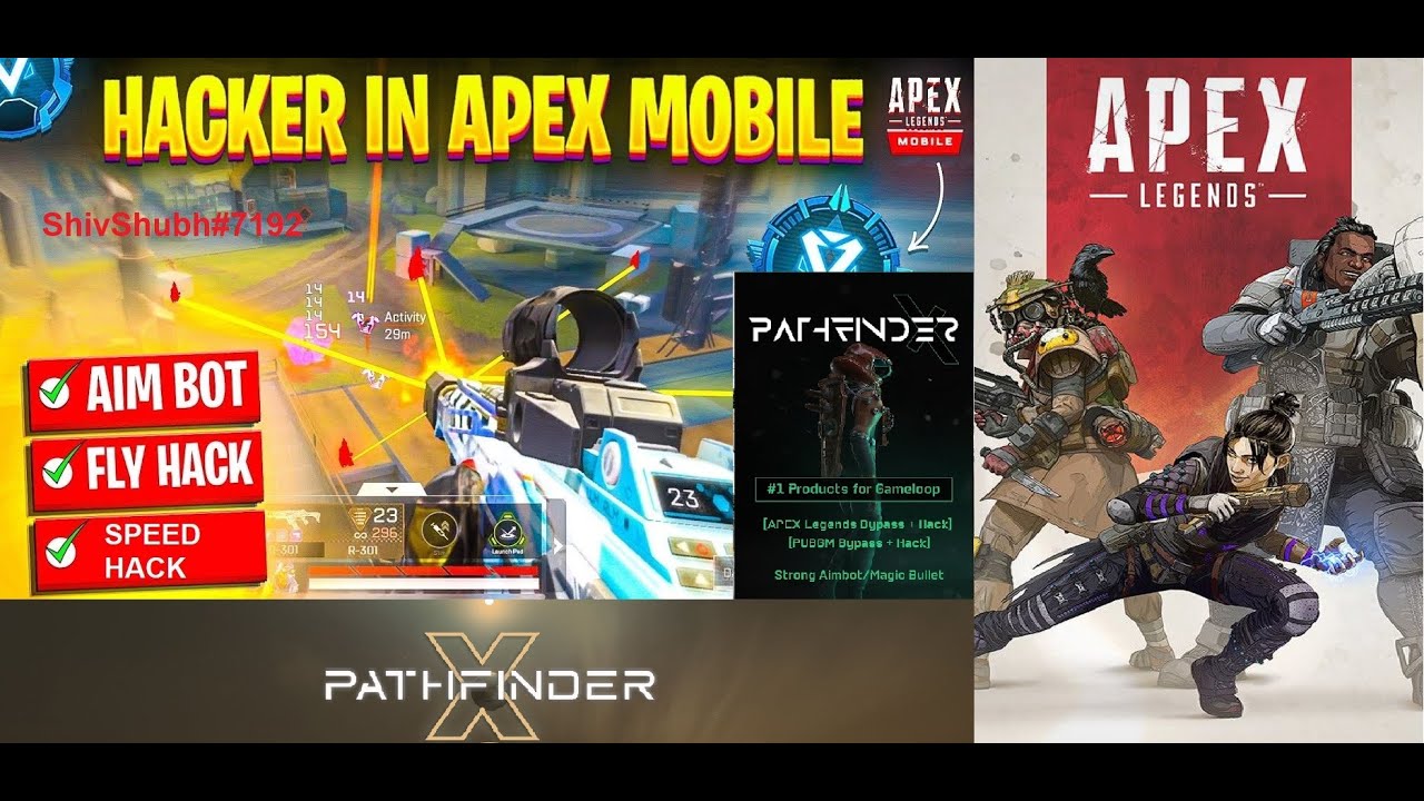 Pathfinder Apex Legend Mobile Hack,Fly Hack,Speed Hack,No Recoil, God ...