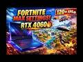 FORTNITE on RTX 4060 Laptop 🔥 HP Victus 15 FB2000NR | Ryzen 7 8845HS | Max FPS Gameplay Test