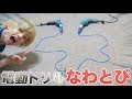 【高速】電動ドリルでなわとびしたら何重跳びできるの？