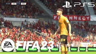 FIFA 23 | FC Annecy vs Dynamo Dresden | Gameplay | Full match | PS5 4K ［Broadcast Camera］EA SPORTS