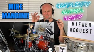 Drum Teacher Reaction: MIKE MANGINI | The Alien Tour Prep