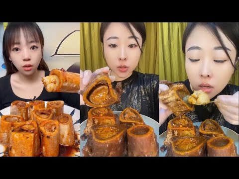 Video (NEW DAILY VIDEO) ASMR MUKBANG CHINA EAT BEEF BONE... - youtube