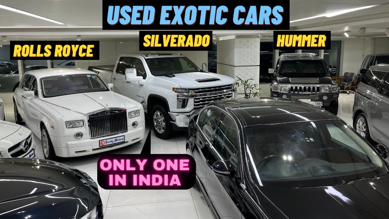 PreOwned Exotic Cars Rolls Royce, Hummer, Jaguar For Sale Lucky