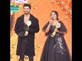 Chamanthi Serial Prem & Chamanthi Received Award in Zee Telugu Kutumbam Awards Show