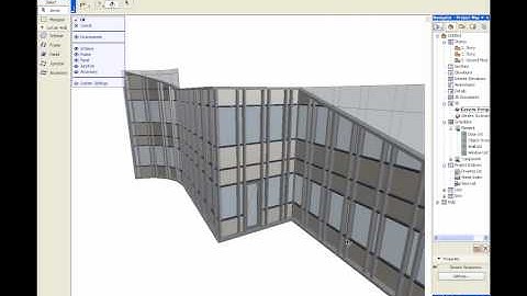 Archicad 12 - Curtain Wall Tool