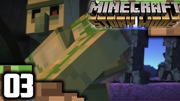 MINECRAFT STORY MODE Walkthrough Part 3 || WITHER INGREDIENTS! || Minecraft Story Mode Gameplay
