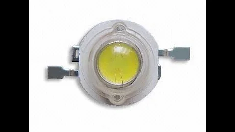 3W white Led chip beads  3v-12v 170 Lumen Emitting Test