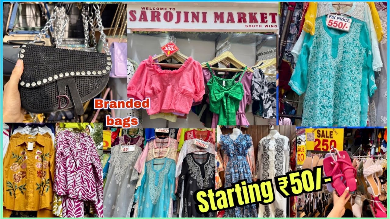 Sarojini Nagar Market Delhi | Latest August Collection 2023 with shop number #sarojininagar