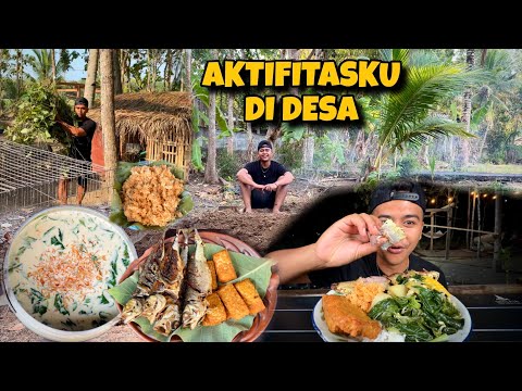SAMBEL JENGGOT SAYUR BOBOR AKTIFITAS DI DESA SUASANA PAGI SORE DAN MALAM‼️