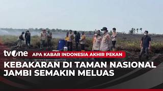 8 Ribu Hektar Lebih Lahan Taman Nasional di Jambi Terbakar | AKAP tvOne