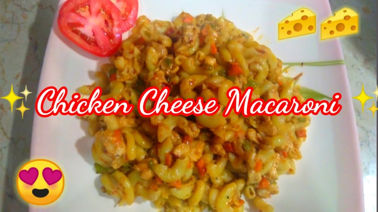 Chicken cheese macaroni recipe by taste secrets 😊