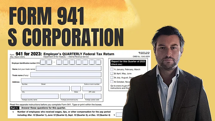 IRS Form 941 - S Corporation Example for 4th Quarter