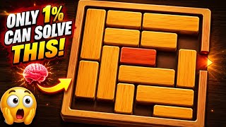 🧩 Only 1% Can Solve This Wooden Block Puzzle! 😱 Brain Challenge screenshot 3