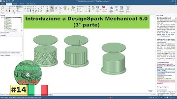 014_Introduzione a DesignSpark Mechanical 5 Part 3 - con esempio pratico