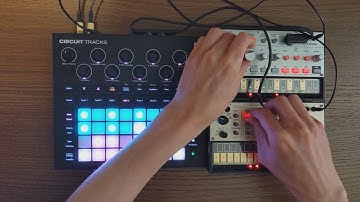Novation Circuit Tracks + Korg Volca Keys +  Korg Volca Bass Jam
