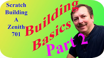 Building a Zenith 701 Experimental Airplane,Building Basics Part 2