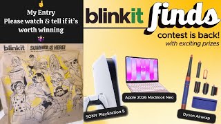 My entry to blinkit finds contest | Travel Essential For Flight Vacation Review #blinkitfindscontest