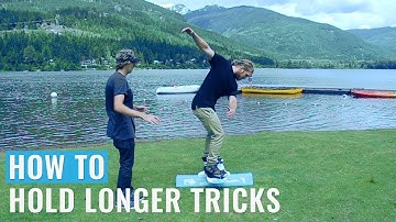 Balance Bar Training: How To Hold Longer Tricks On A Snowboard