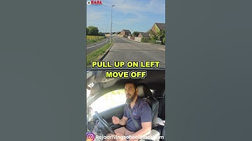 Pull up on left & move off #forward #planning #read #signs #driving #lesson #lessons #drivinglessons