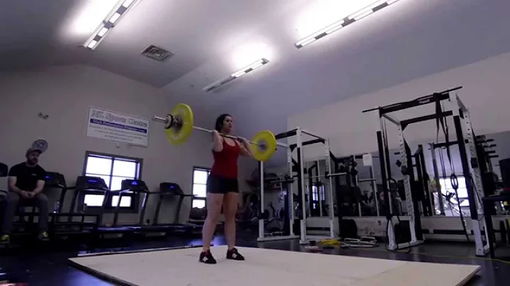 Victoria Wade, 53kg Clean & Jerk, NL Provincial We...