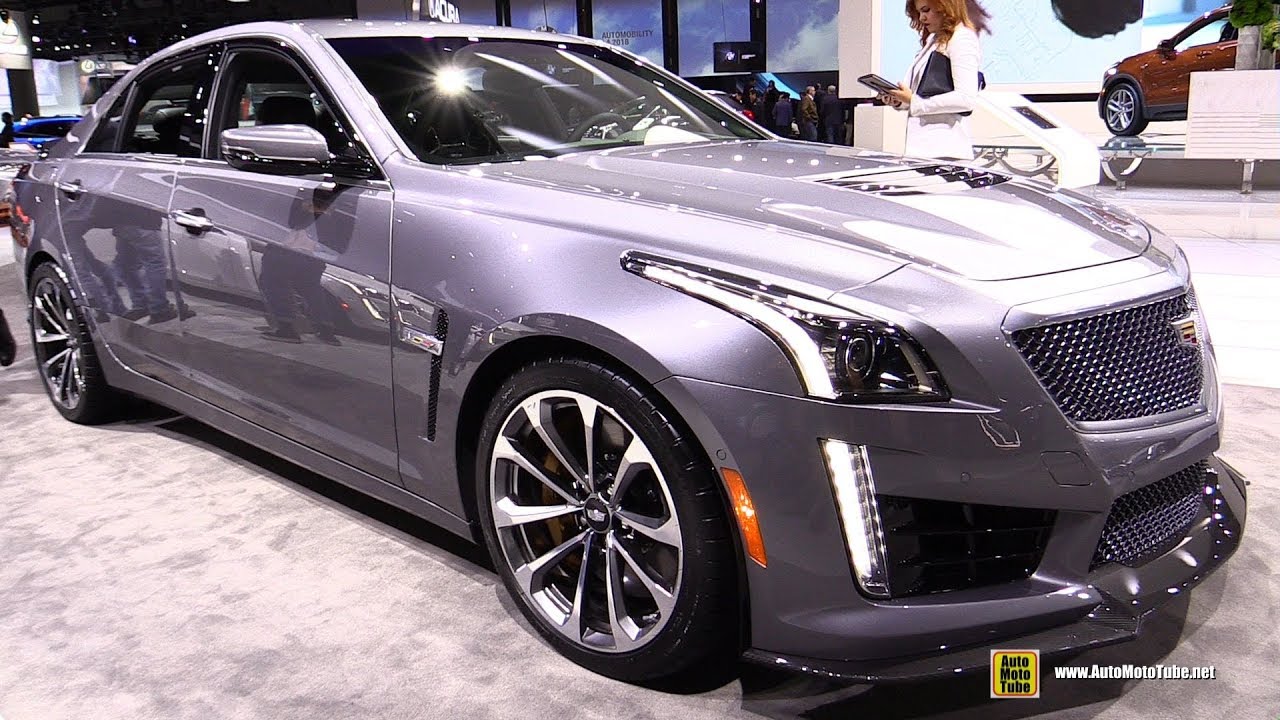 2019 Cadillac Cts V Exterior And Interior Walkaround 2018 La Auto Show