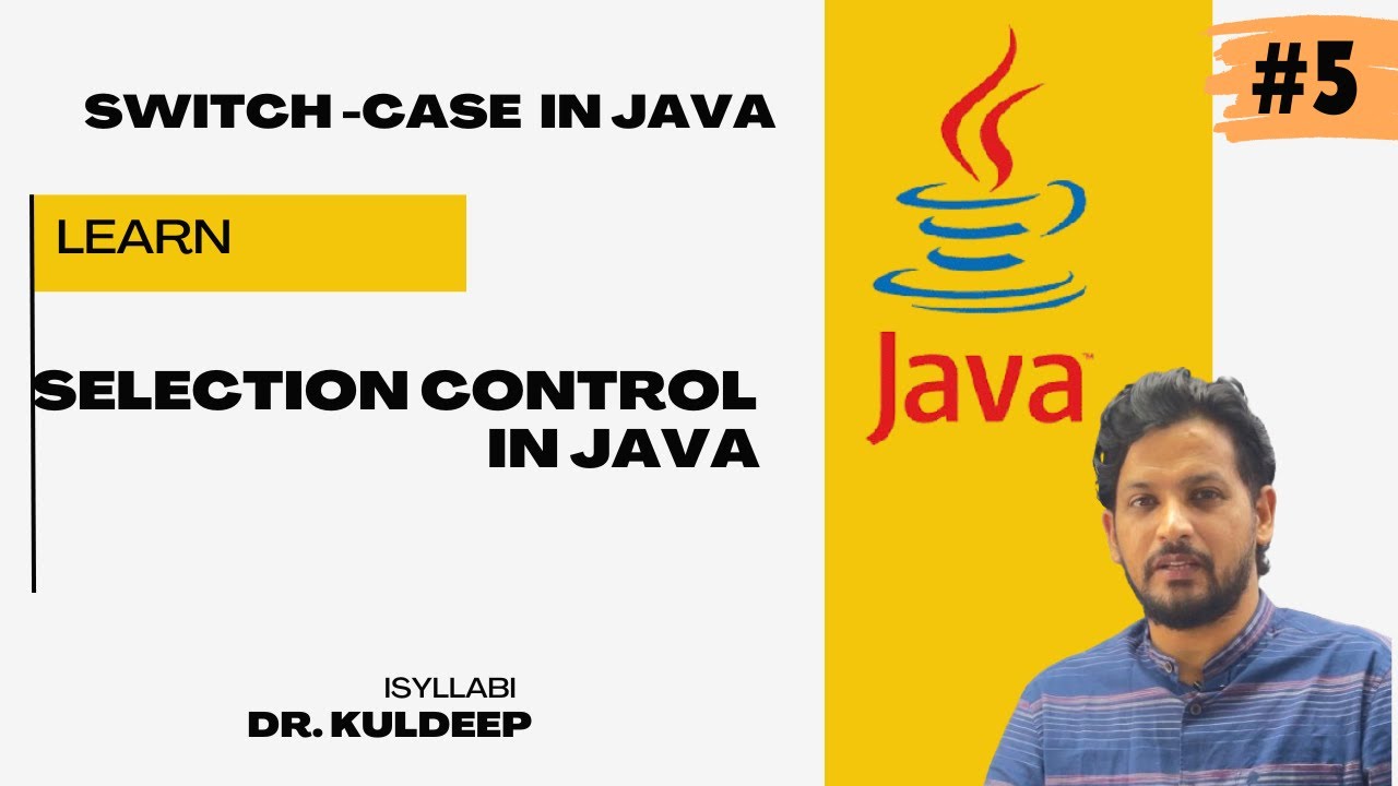 Switch case in java |video -5|Control structures |selection control ...