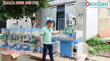 Máy taro tự động WDDM SB6532 taro nhiều mũi , máy ta rô nhiều trục cùng lúc