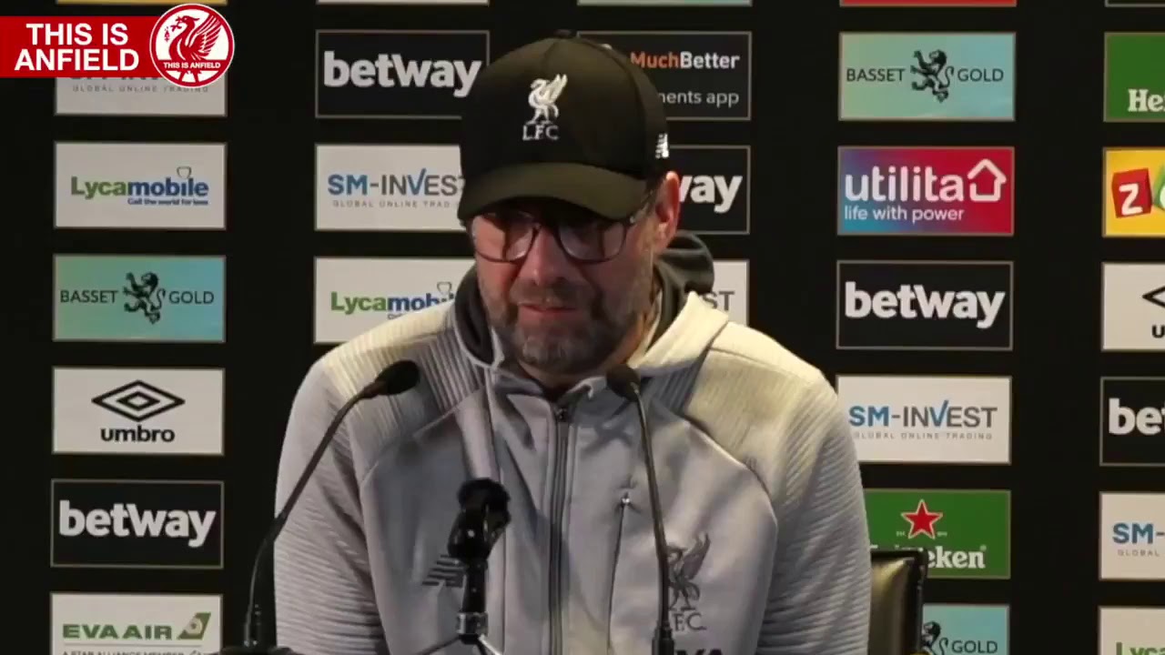Jurgen klopp said he trust his players 100% 