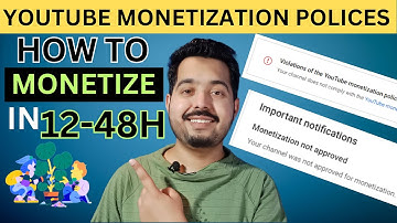 Youtube channel monetize in 1 day | youtube monetization policies 2023 | youtube monetization trick