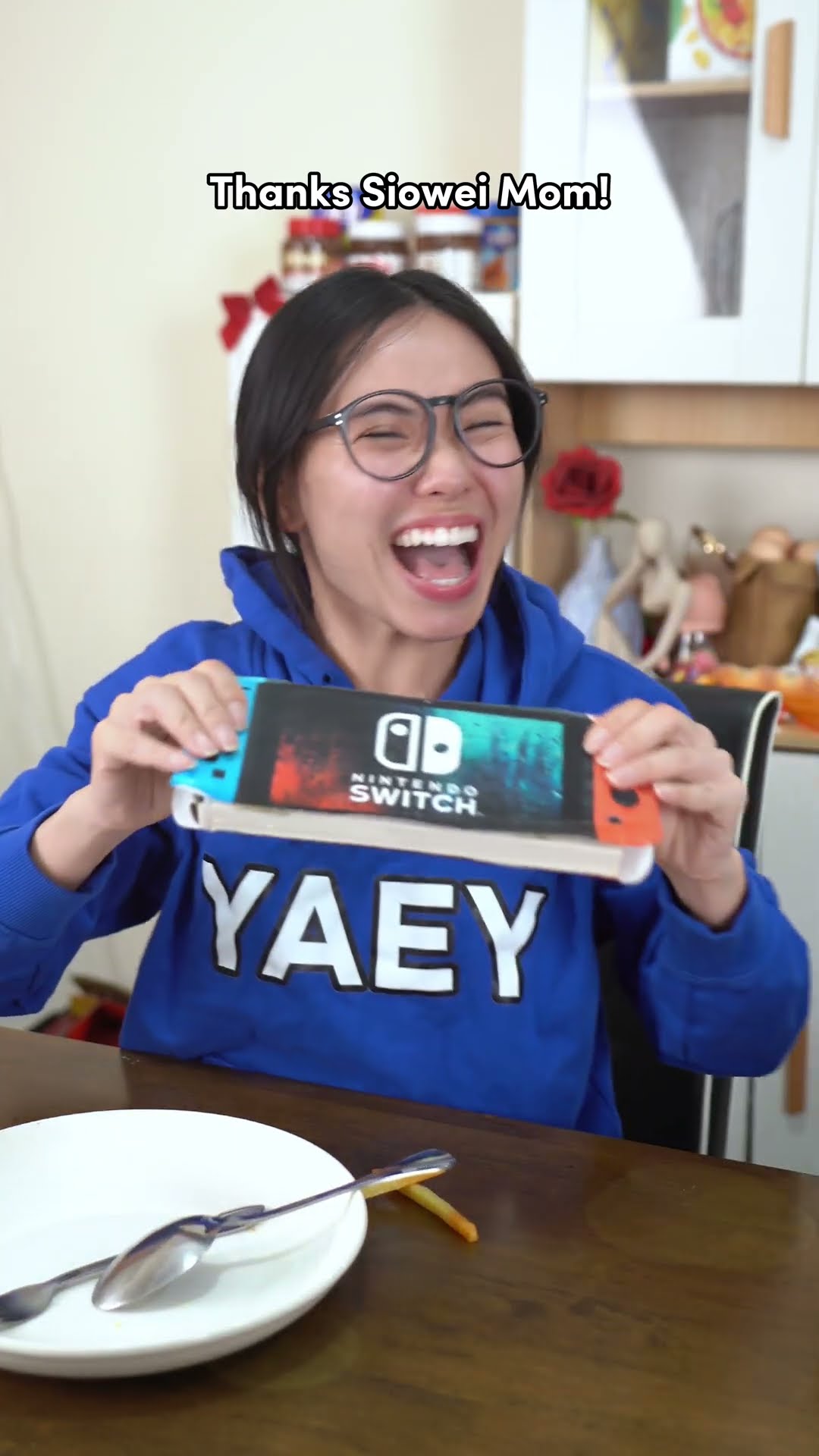 When your friend comes over