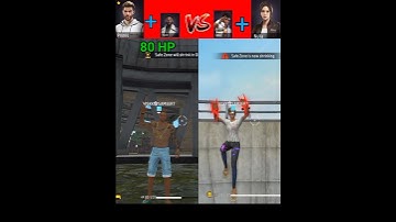 FREE FIRE CHARACTER ADAM VS NULLA FALL DAMAGE ABILITY TEST#trending #freefire#viral