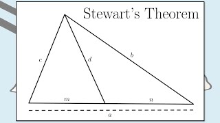 [Dumplet Tutorial #3] Stewart's Theorem || Elementary Math / High School Math