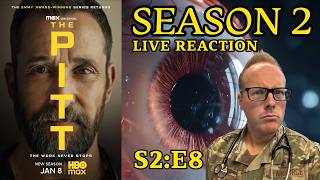 ER Military Doctor LIVE REACTION | Episode 8 | THE PITT Season 2 | Dr. Taylor #thepitt #doctor #fyp