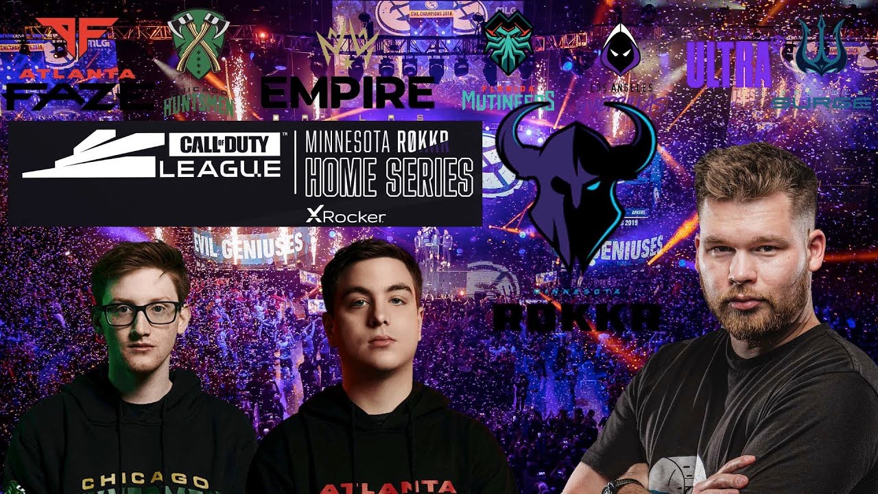 CALL OF DUTY LEAGUE MINNESOTA ROKKR HOME SERIES! MY PREDICTIONS ON WHO ...