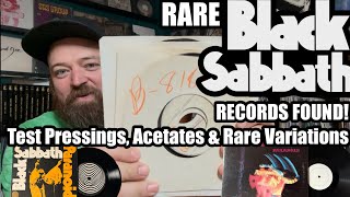 RARE Black Sabbath Records Hold A Dark Secret!