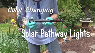 Solar Pathway Lights💥LED Color Changing Garden Lights👈 by Urban Ervin 817 views 1 year ago 3 minutes, 58 seconds