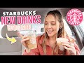 Trying STARBUCKS New SPRING 2022 Drinks... so you don't have to